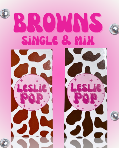 PopStar Trays-Browns🤎