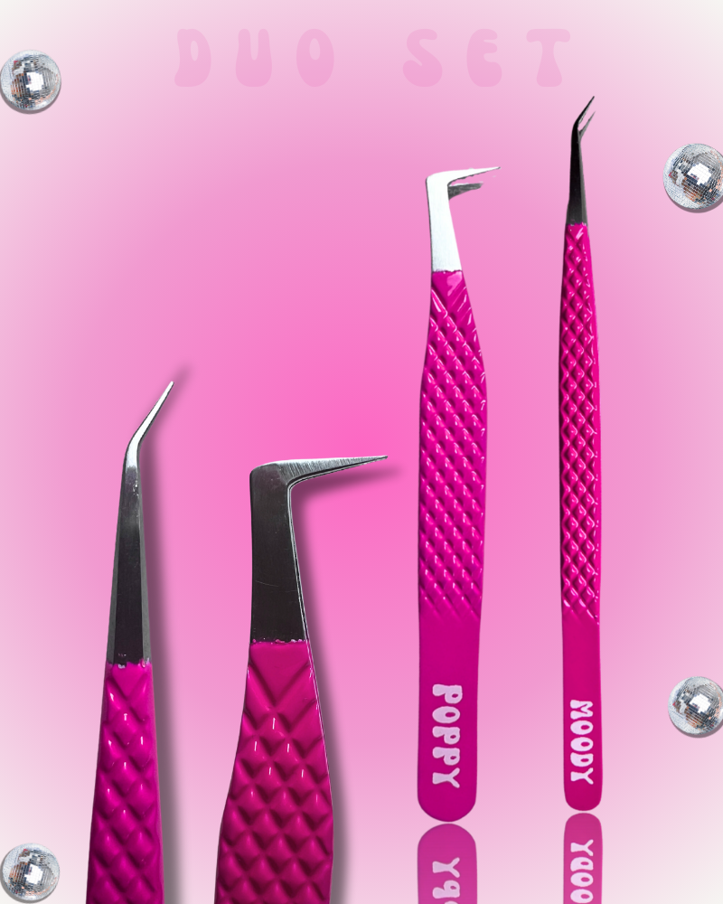 Tweezers Duo Magenta