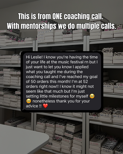 Mentorship Program + Vendors