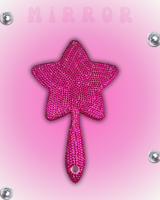 Pink Star Mirror