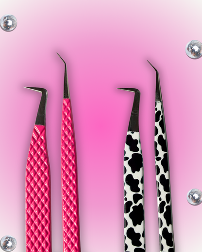 Duo Tweezers: Fiber Tip